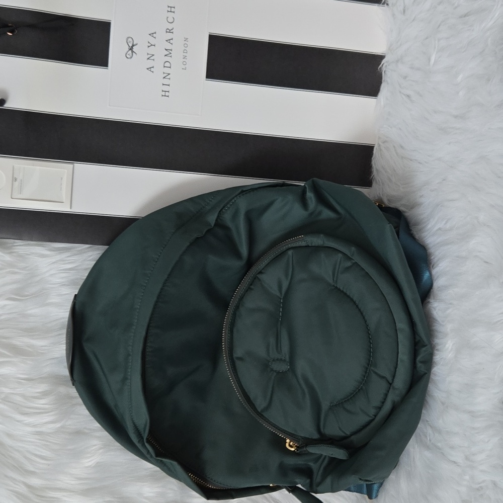 Anya Hindmarch Authentic Smiley Chubby Wink Backpack